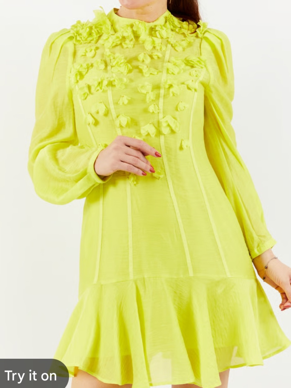 Karen Millen Dress linen blend women’s size 4